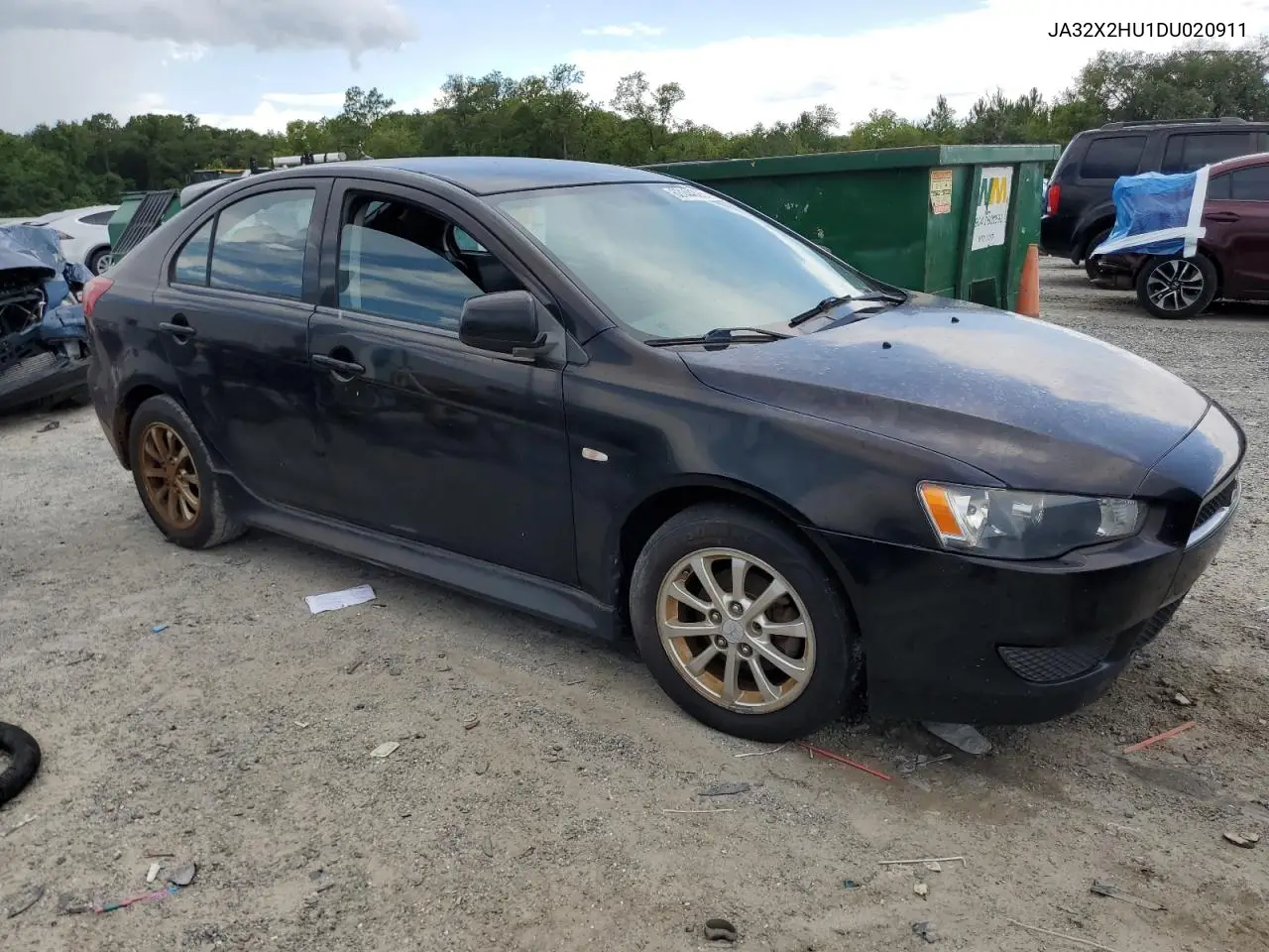 2013 Mitsubishi Lancer Es/Es Sport VIN: JA32X2HU1DU020911 Lot: 63144825