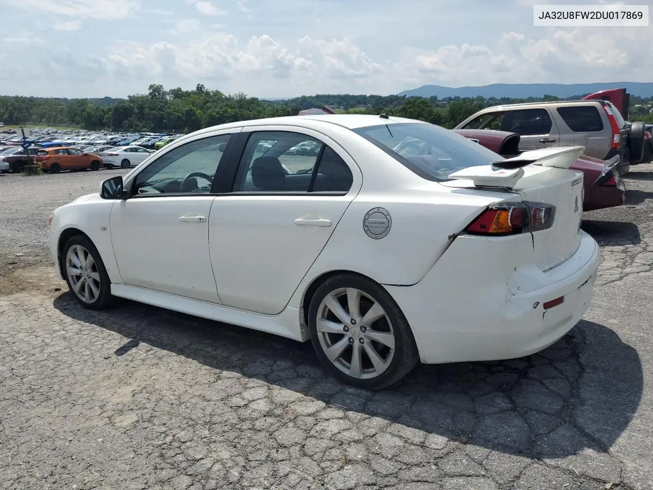 2013 Mitsubishi Lancer Gt VIN: JA32U8FW2DU017869 Lot: 63825295
