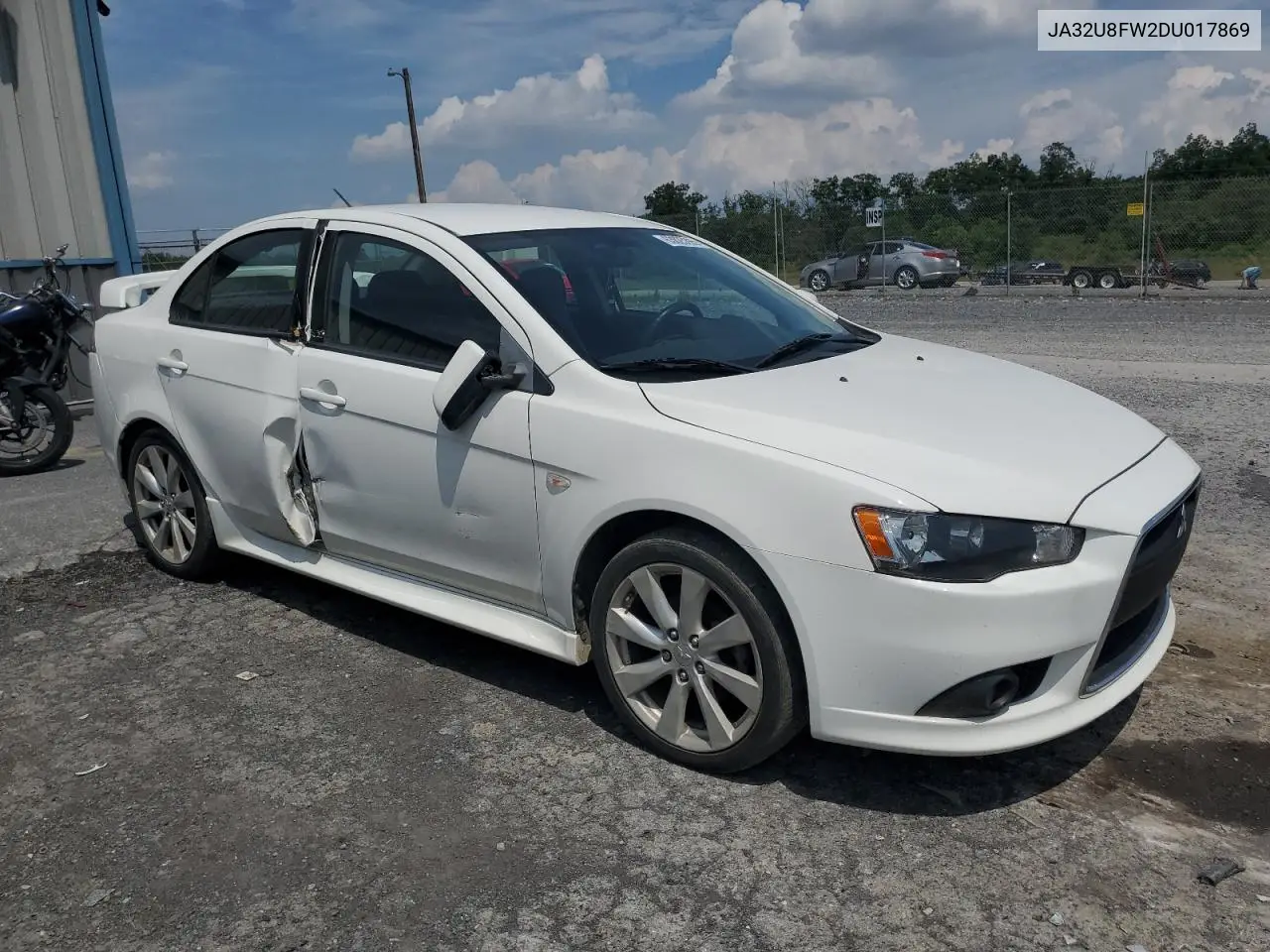 2013 Mitsubishi Lancer Gt VIN: JA32U8FW2DU017869 Lot: 63825295
