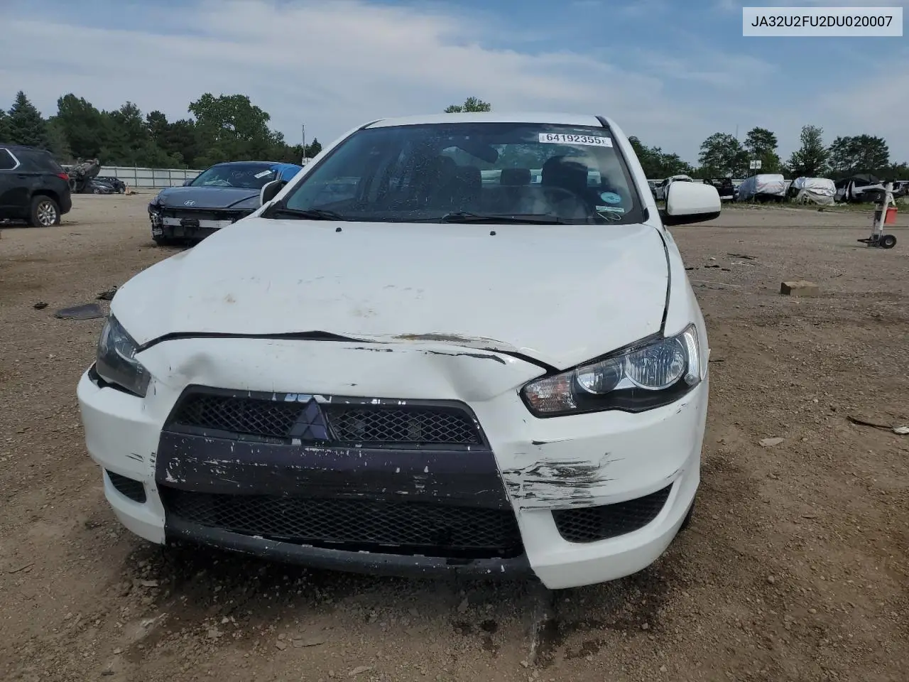2013 Mitsubishi Lancer Es/Es Sport VIN: JA32U2FU2DU020007 Lot: 64192355