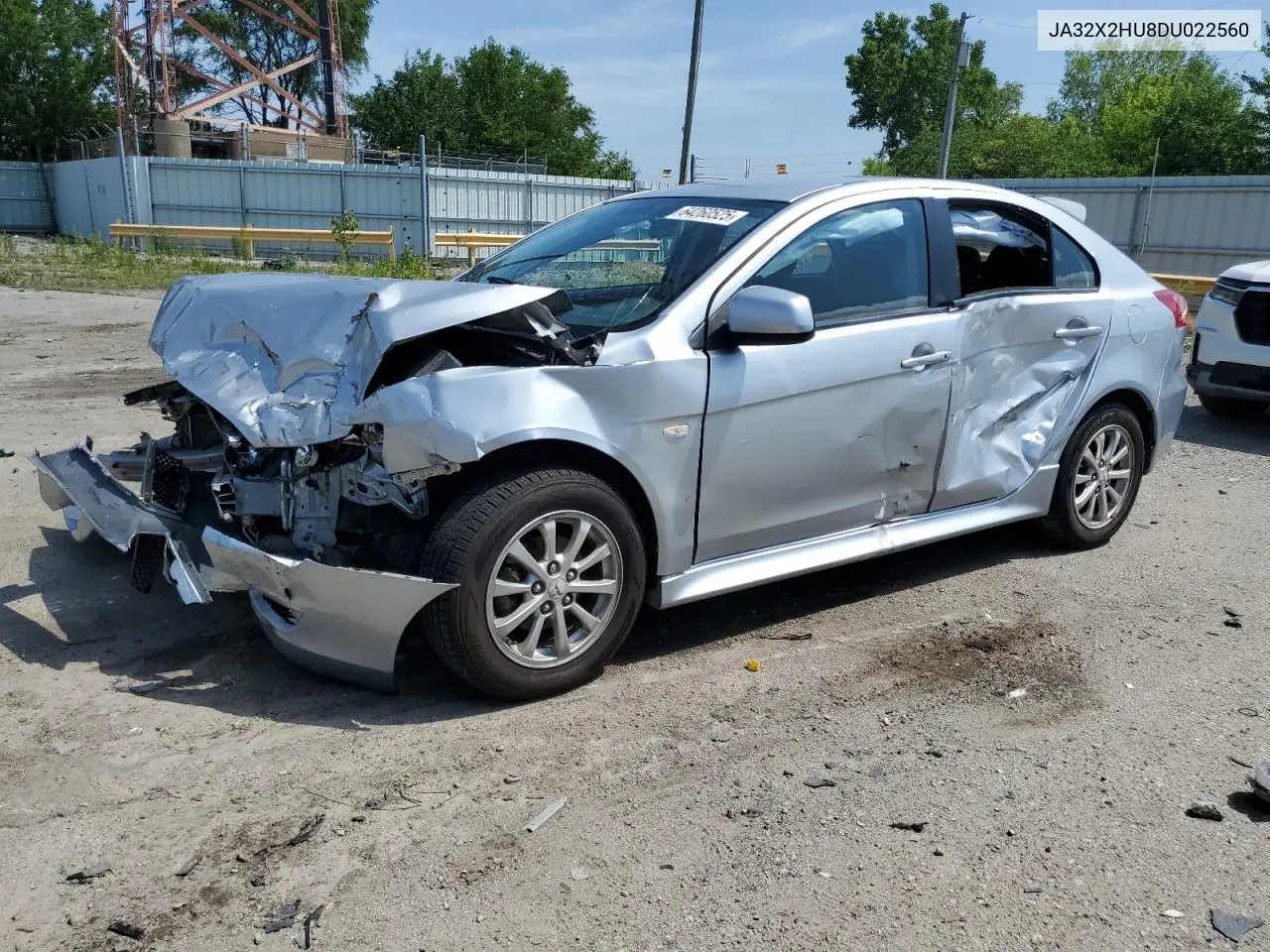 2013 Mitsubishi Lancer Es/Es Sport VIN: JA32X2HU8DU022560 Lot: 64260525
