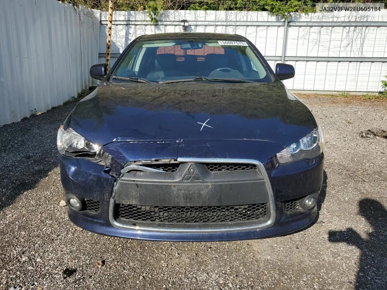 2014 Mitsubishi Lancer Se VIN: JA32V2FW2EU605184 Lot: 56007575