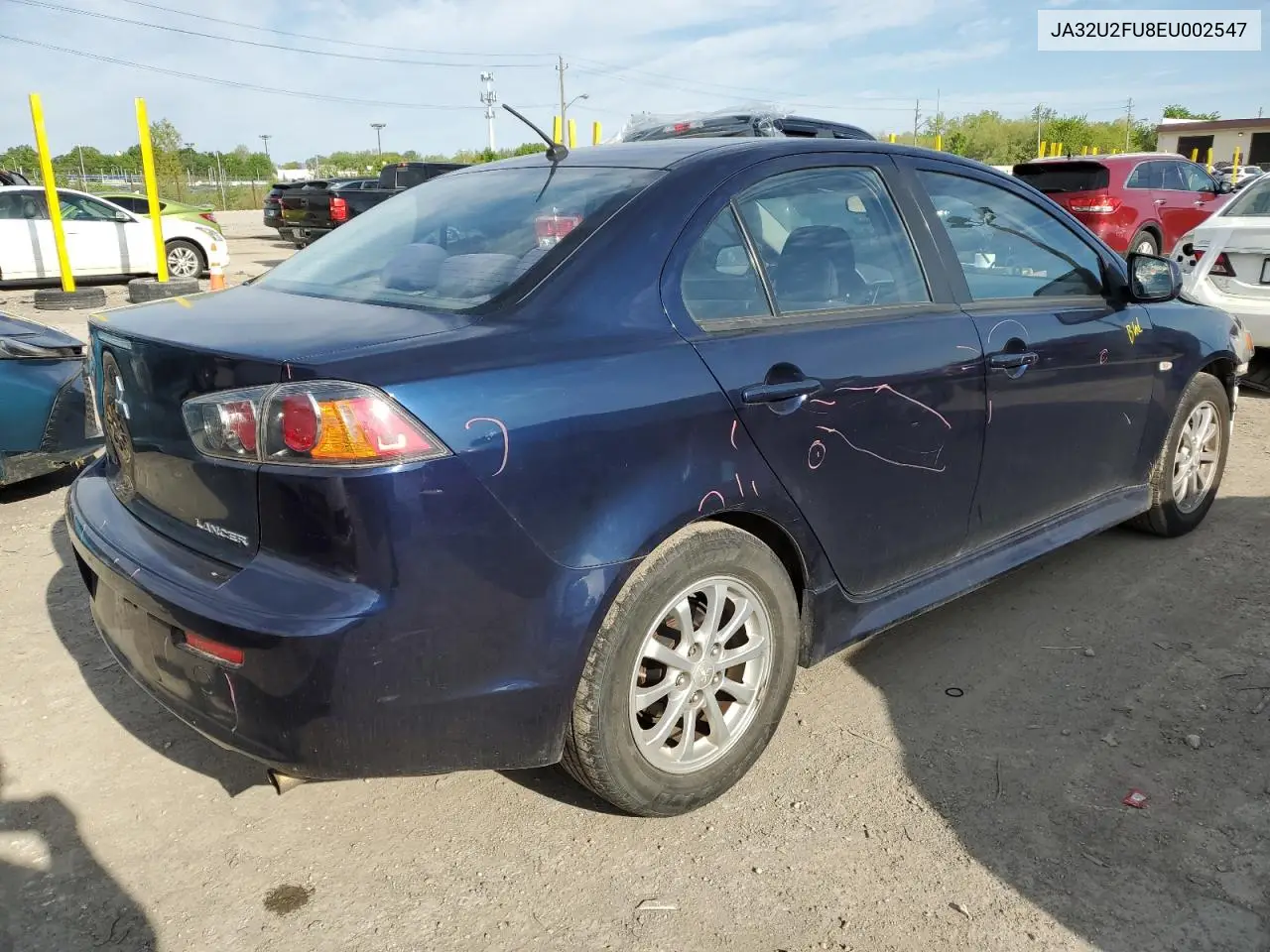 2014 Mitsubishi Lancer Es/Es Sport VIN: JA32U2FU8EU002547 Lot: 56007745