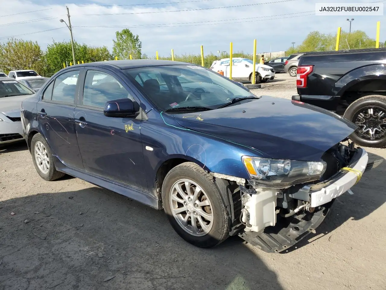2014 Mitsubishi Lancer Es/Es Sport VIN: JA32U2FU8EU002547 Lot: 56007745
