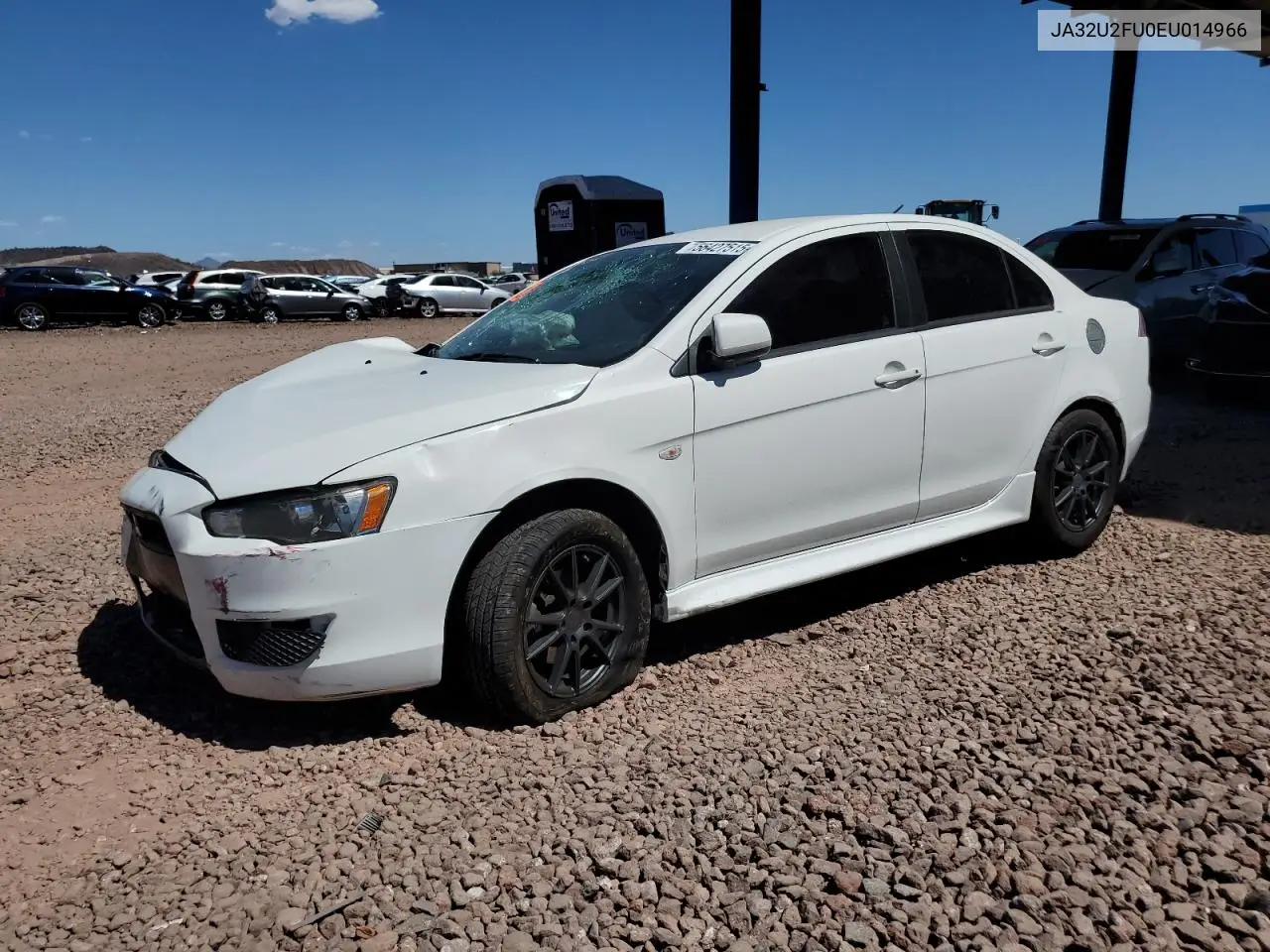 2014 Mitsubishi Lancer Es/Es Sport VIN: JA32U2FU0EU014966 Lot: 56427515