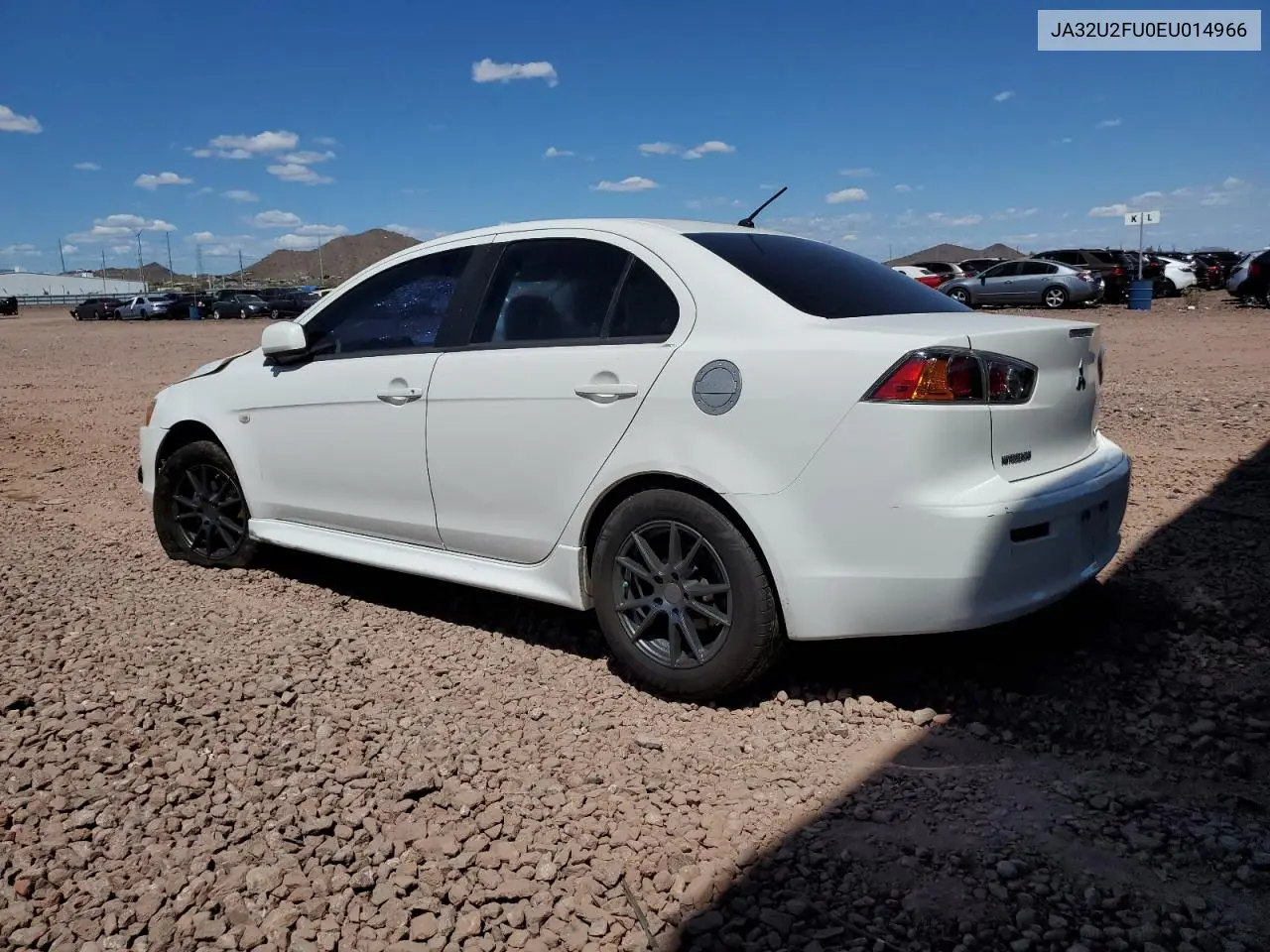 2014 Mitsubishi Lancer Es/Es Sport VIN: JA32U2FU0EU014966 Lot: 56427515