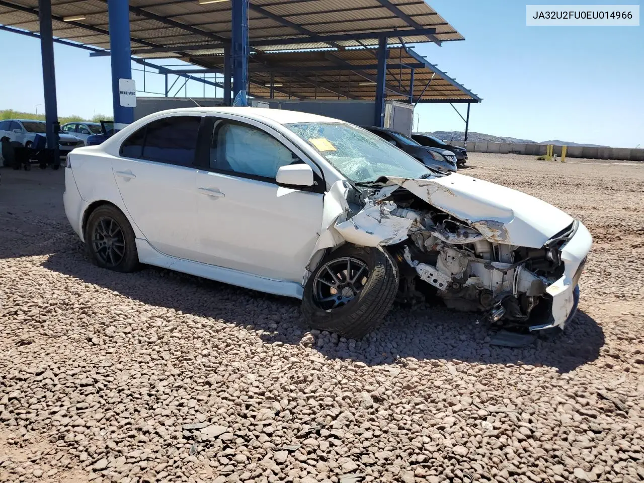 2014 Mitsubishi Lancer Es/Es Sport VIN: JA32U2FU0EU014966 Lot: 56427515