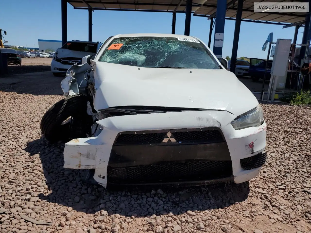 2014 Mitsubishi Lancer Es/Es Sport VIN: JA32U2FU0EU014966 Lot: 56427515