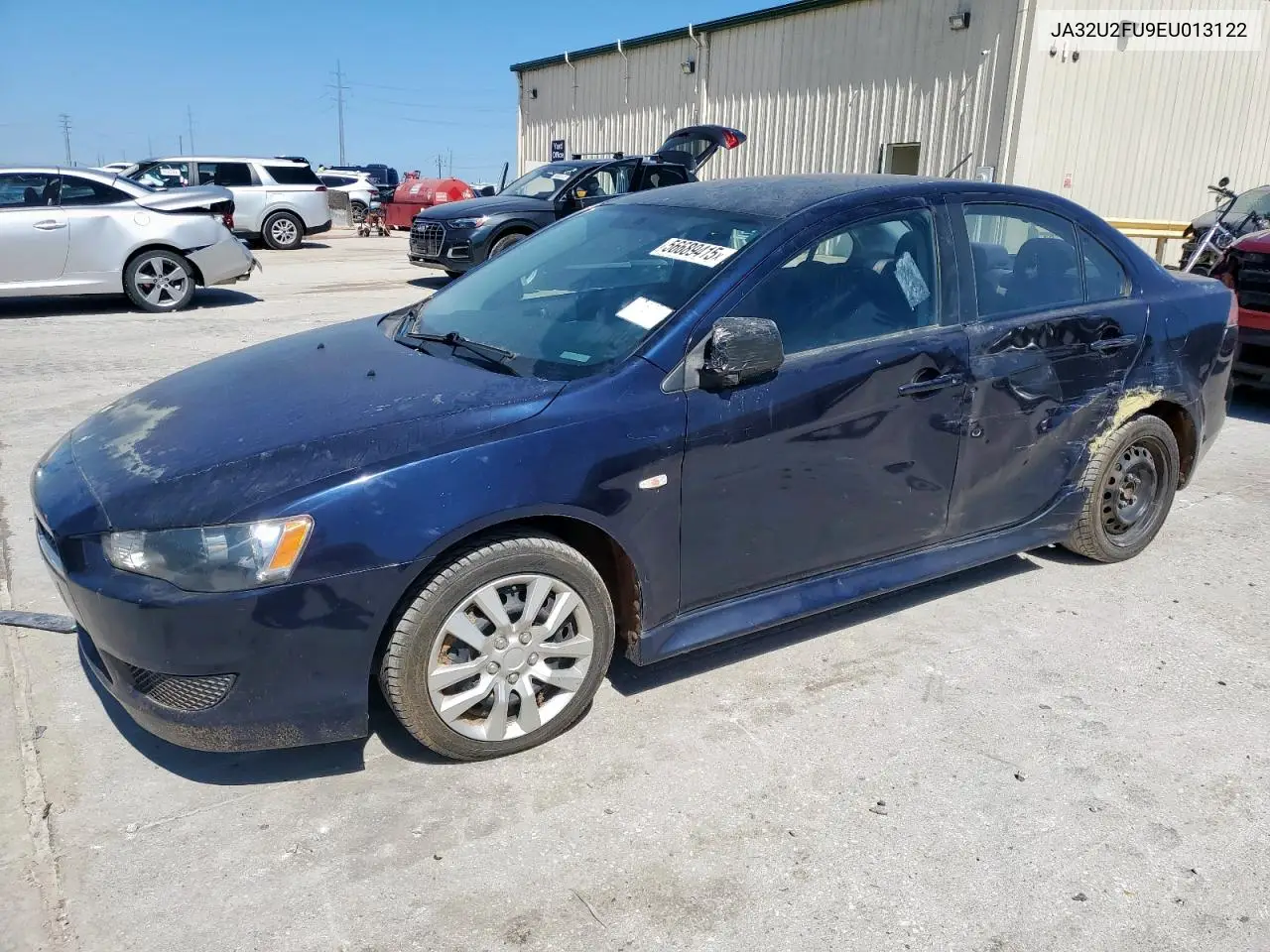 2014 Mitsubishi Lancer Es/Es Sport VIN: JA32U2FU9EU013122 Lot: 56689415