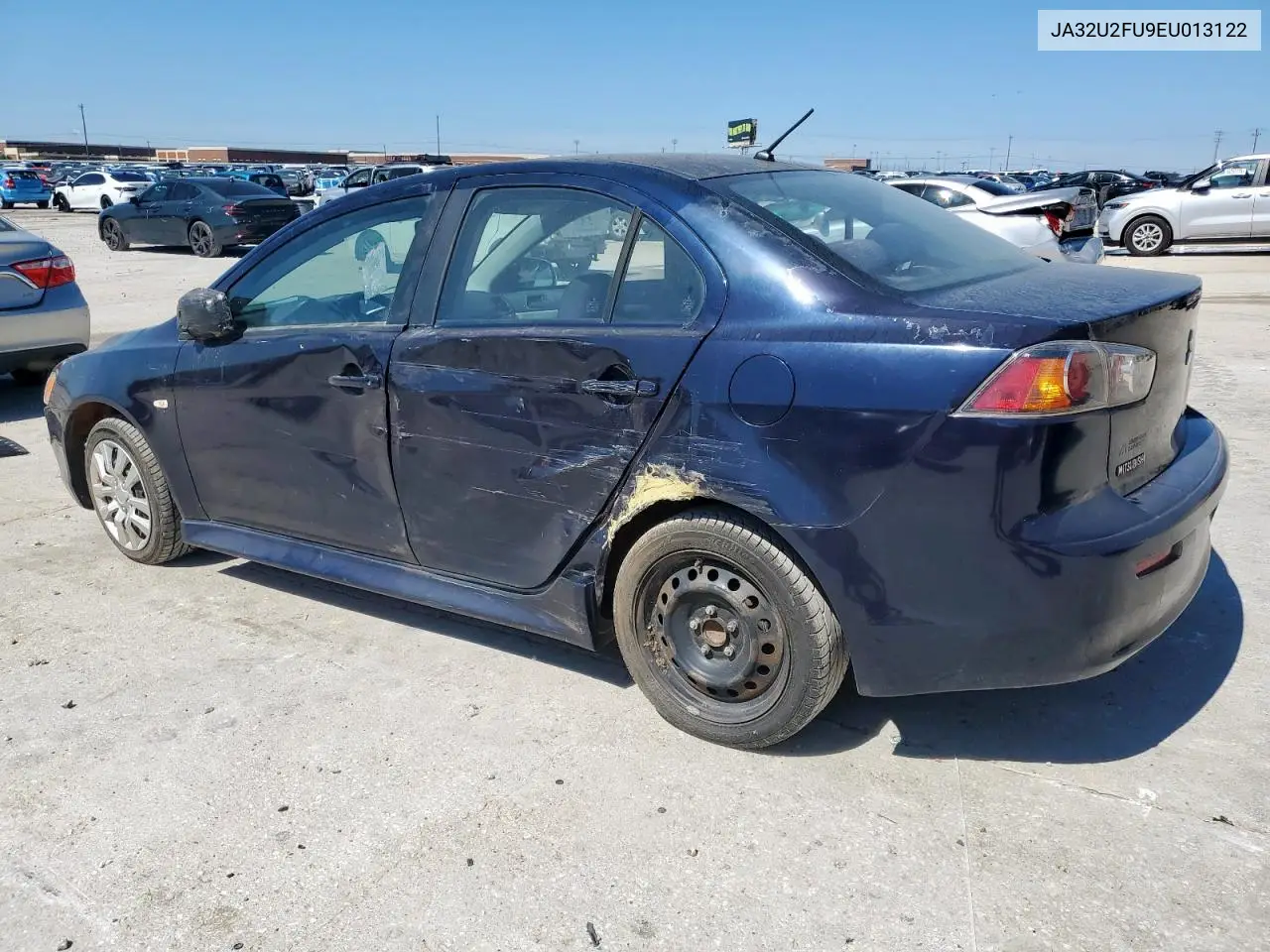 2014 Mitsubishi Lancer Es/Es Sport VIN: JA32U2FU9EU013122 Lot: 56689415