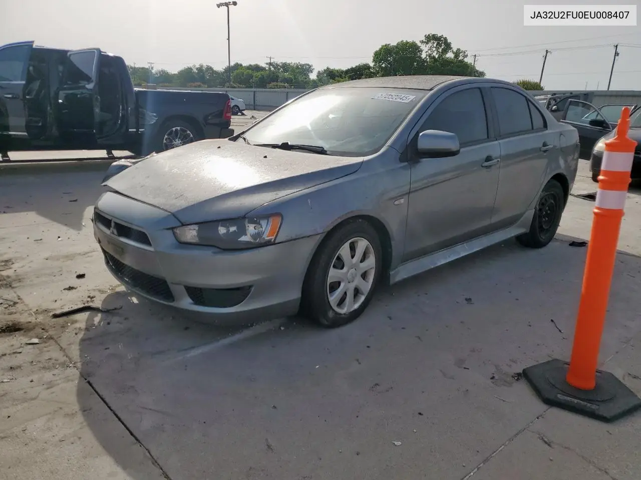 2014 Mitsubishi Lancer Es/Es Sport VIN: JA32U2FU0EU008407 Lot: 57052045