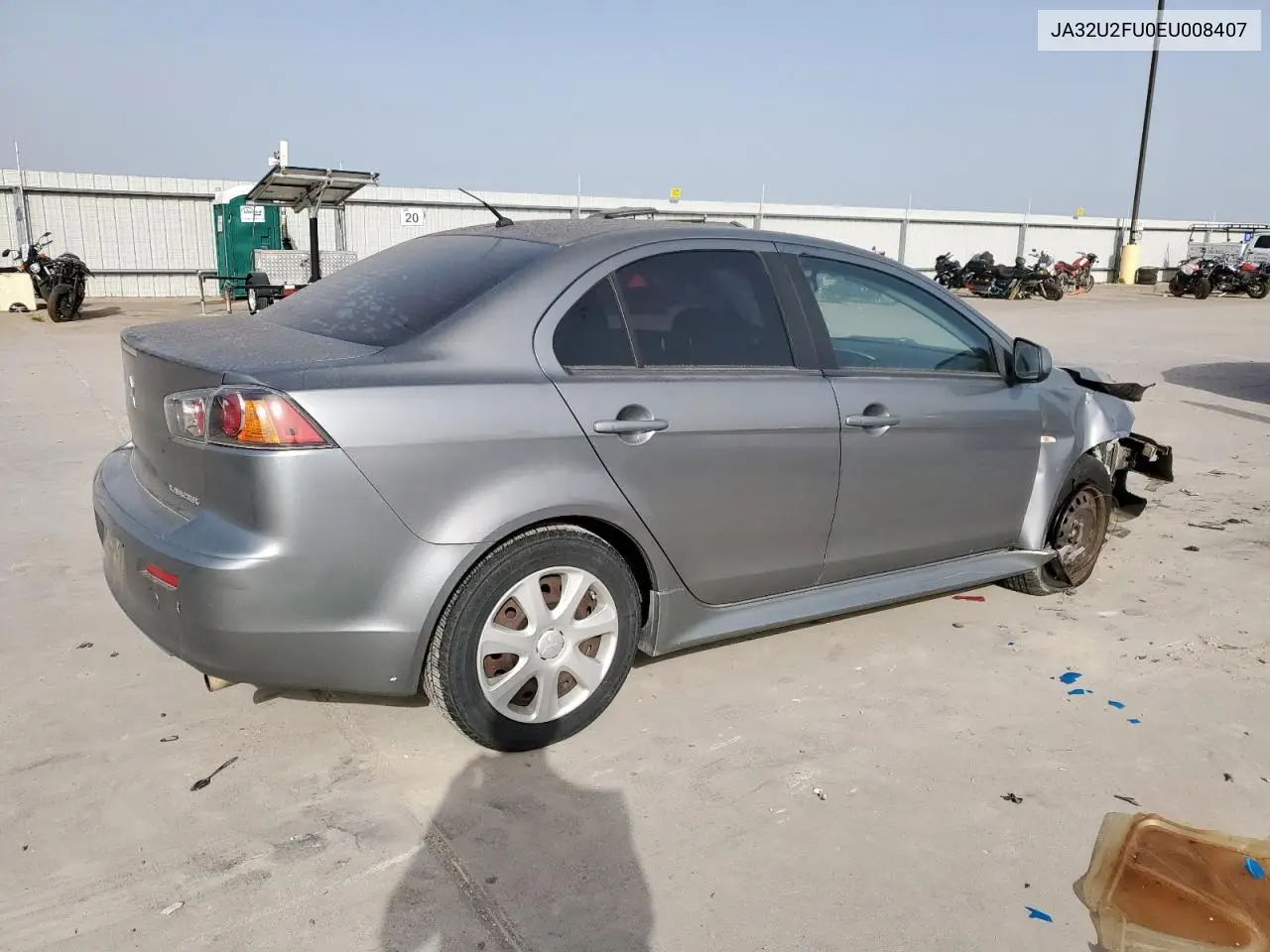 2014 Mitsubishi Lancer Es/Es Sport VIN: JA32U2FU0EU008407 Lot: 57052045