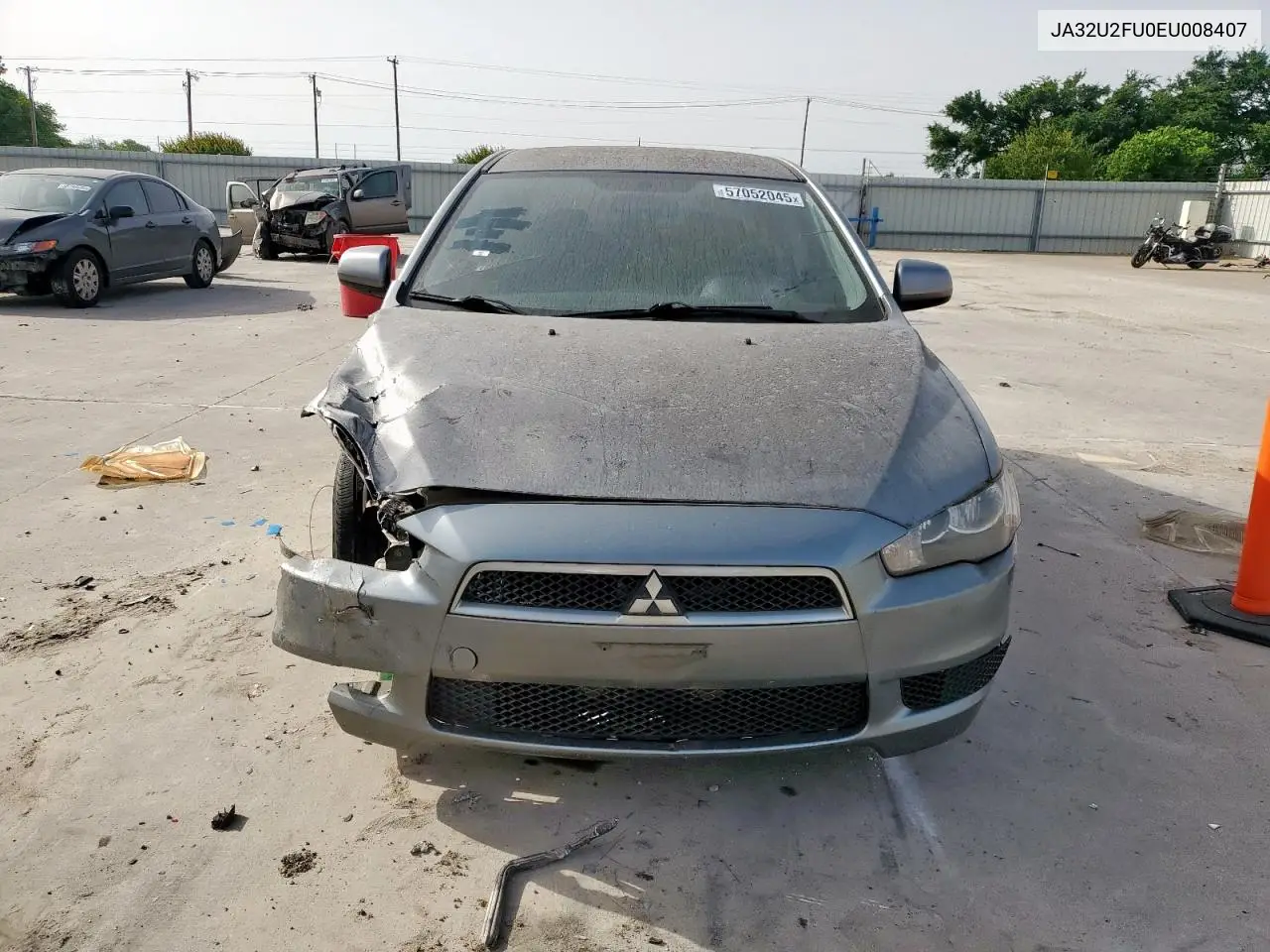 2014 Mitsubishi Lancer Es/Es Sport VIN: JA32U2FU0EU008407 Lot: 57052045