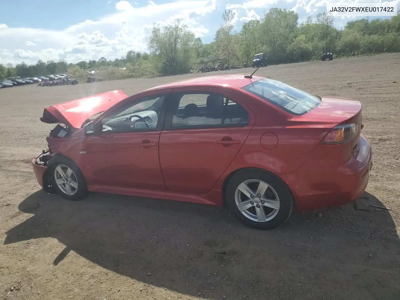 2014 Mitsubishi Lancer Se VIN: JA32V2FWXEU017422 Lot: 57271665