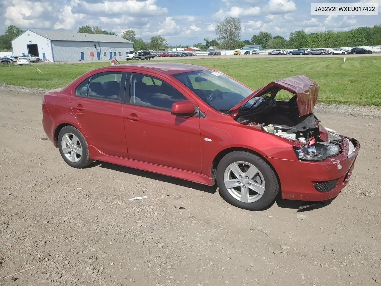 2014 Mitsubishi Lancer Se VIN: JA32V2FWXEU017422 Lot: 57271665