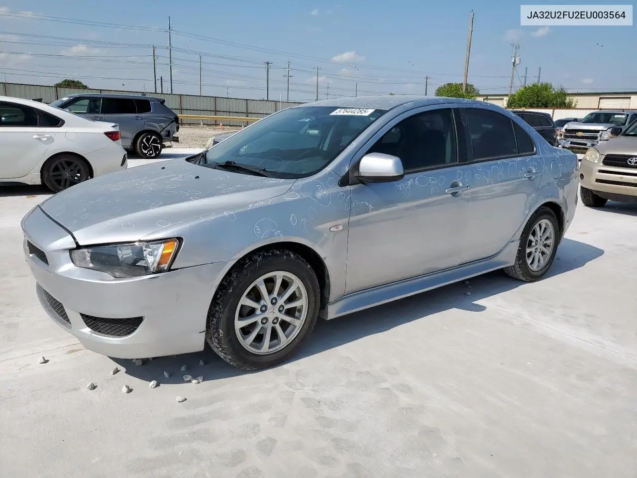 2014 Mitsubishi Lancer Es/Es Sport VIN: JA32U2FU2EU003564 Lot: 57644285