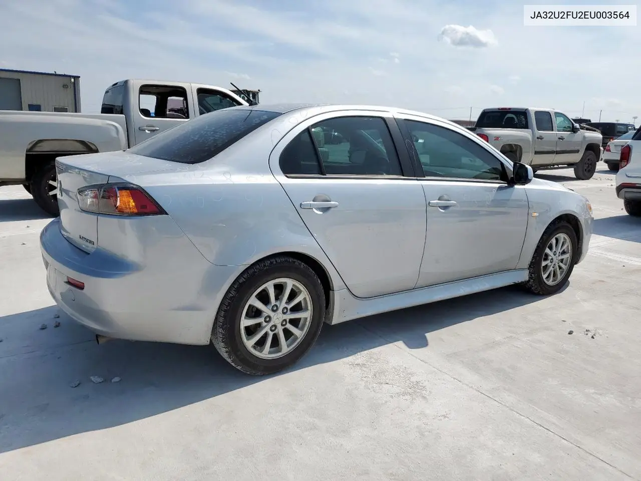 2014 Mitsubishi Lancer Es/Es Sport VIN: JA32U2FU2EU003564 Lot: 57644285