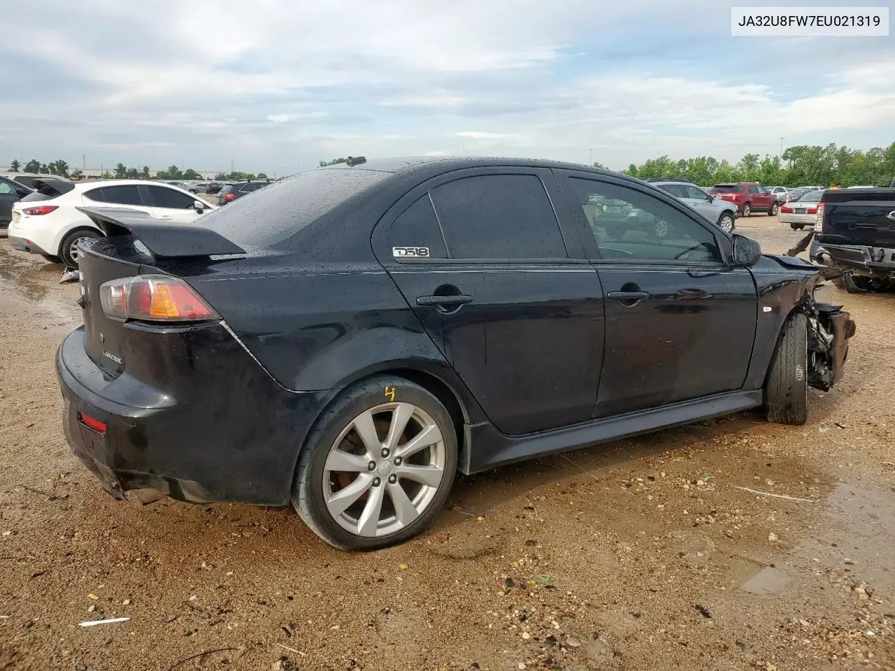 2014 Mitsubishi Lancer Gt VIN: JA32U8FW7EU021319 Lot: 58070995