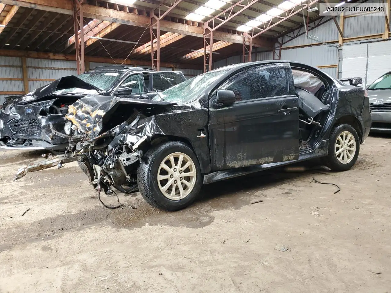 2014 Mitsubishi Lancer Es/Es Sport VIN: JA32U2FU1EU605243 Lot: 58216095