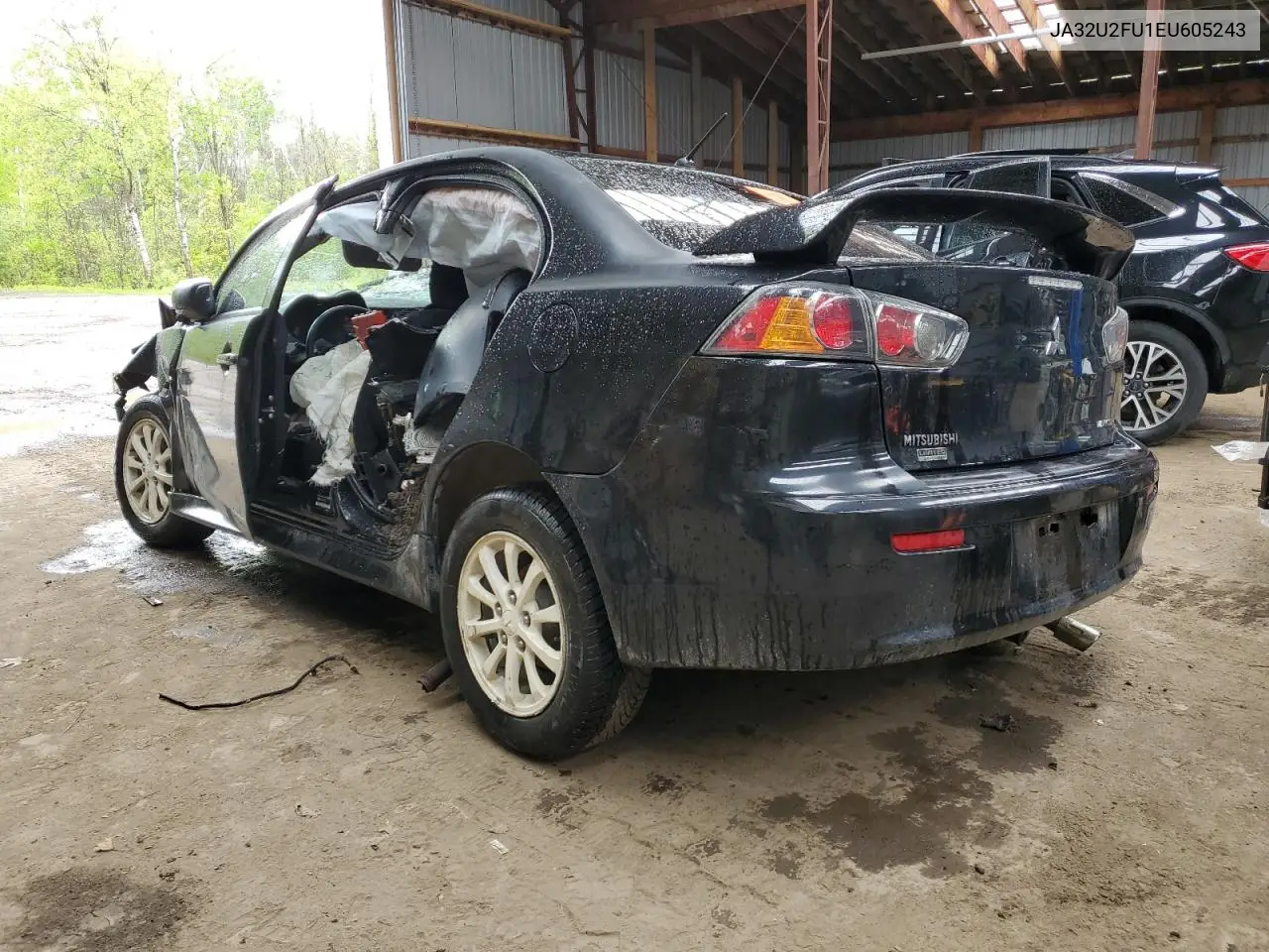 2014 Mitsubishi Lancer Es/Es Sport VIN: JA32U2FU1EU605243 Lot: 58216095