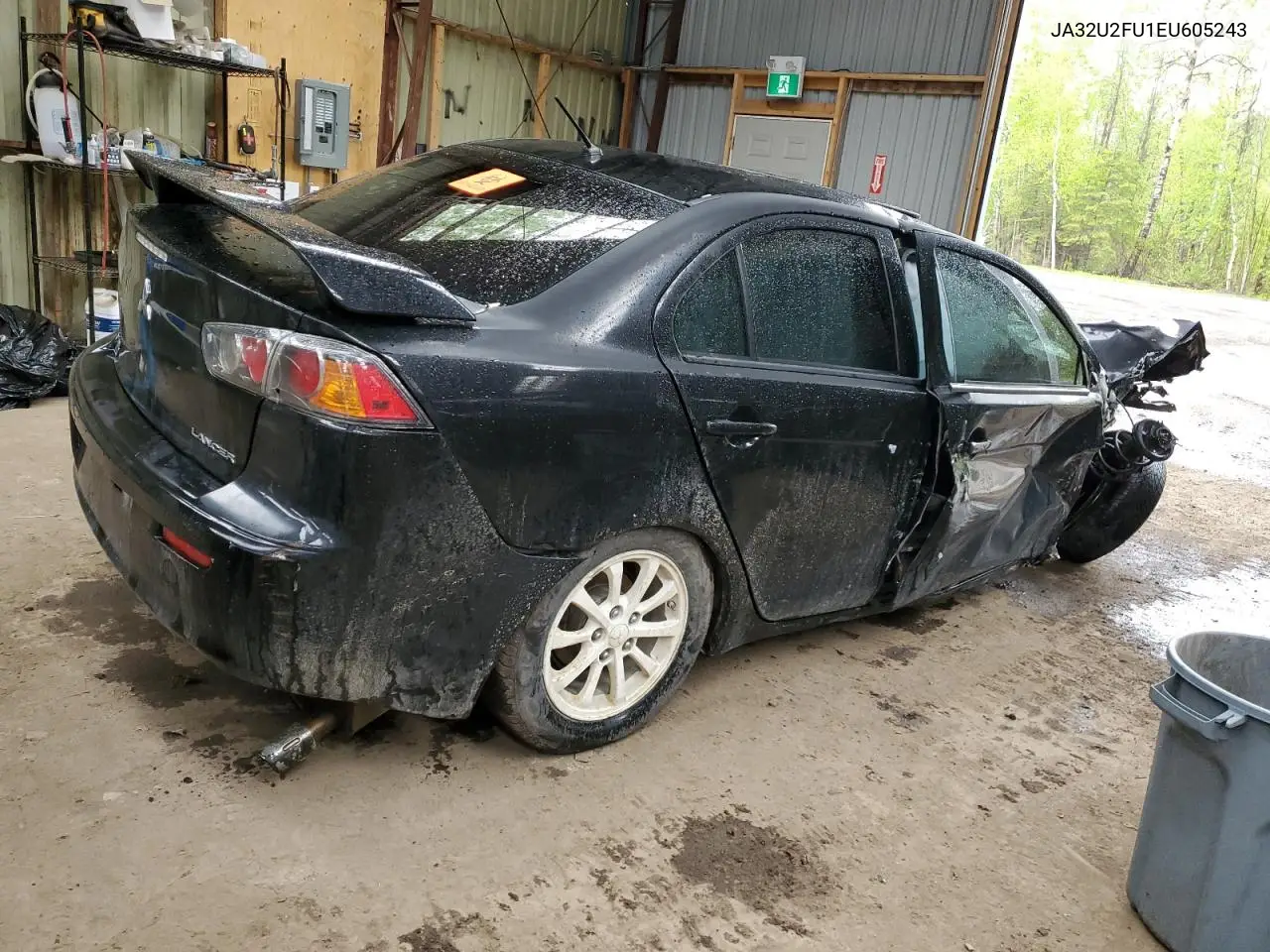 2014 Mitsubishi Lancer Es/Es Sport VIN: JA32U2FU1EU605243 Lot: 58216095