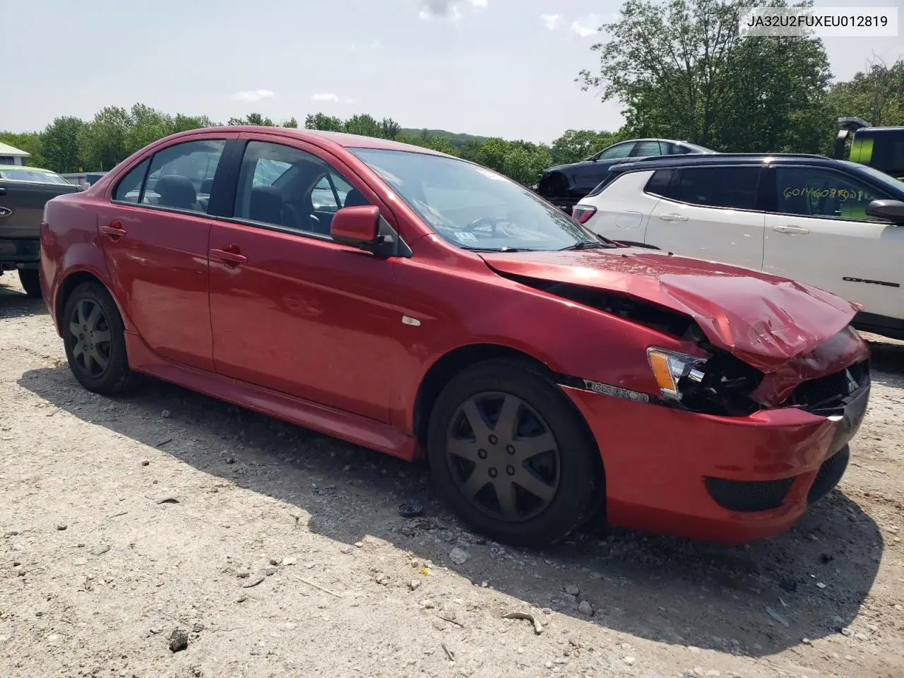 2014 Mitsubishi Lancer Es/Es Sport VIN: JA32U2FUXEU012819 Lot: 60149755