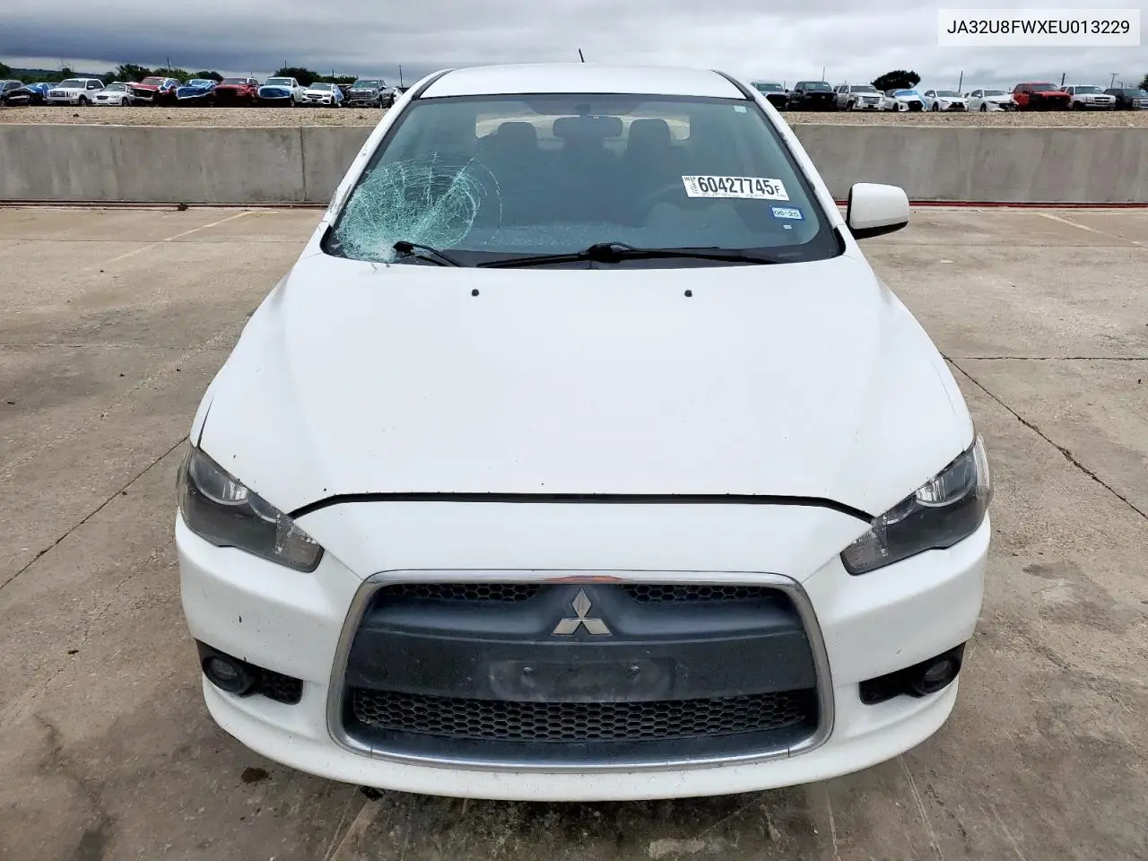 2014 Mitsubishi Lancer Gt VIN: JA32U8FWXEU013229 Lot: 60427745
