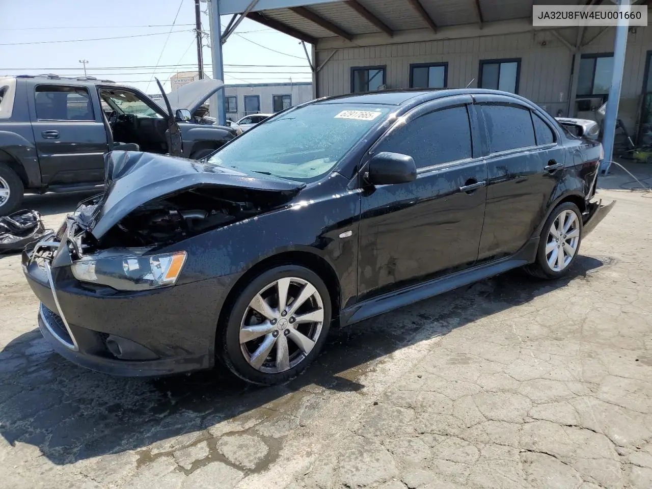 2014 Mitsubishi Lancer Gt VIN: JA32U8FW4EU001660 Lot: 62917665