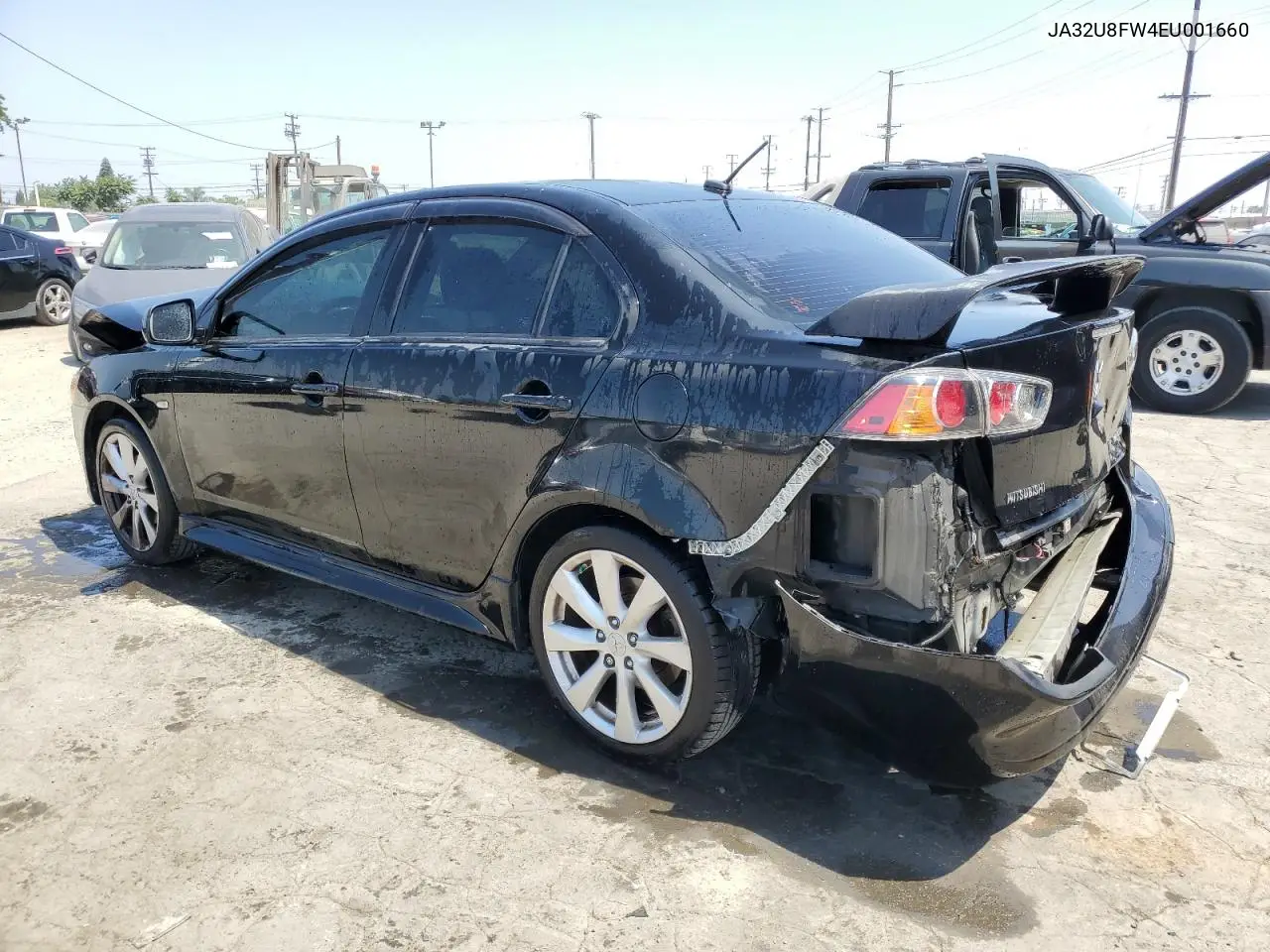 2014 Mitsubishi Lancer Gt VIN: JA32U8FW4EU001660 Lot: 62917665