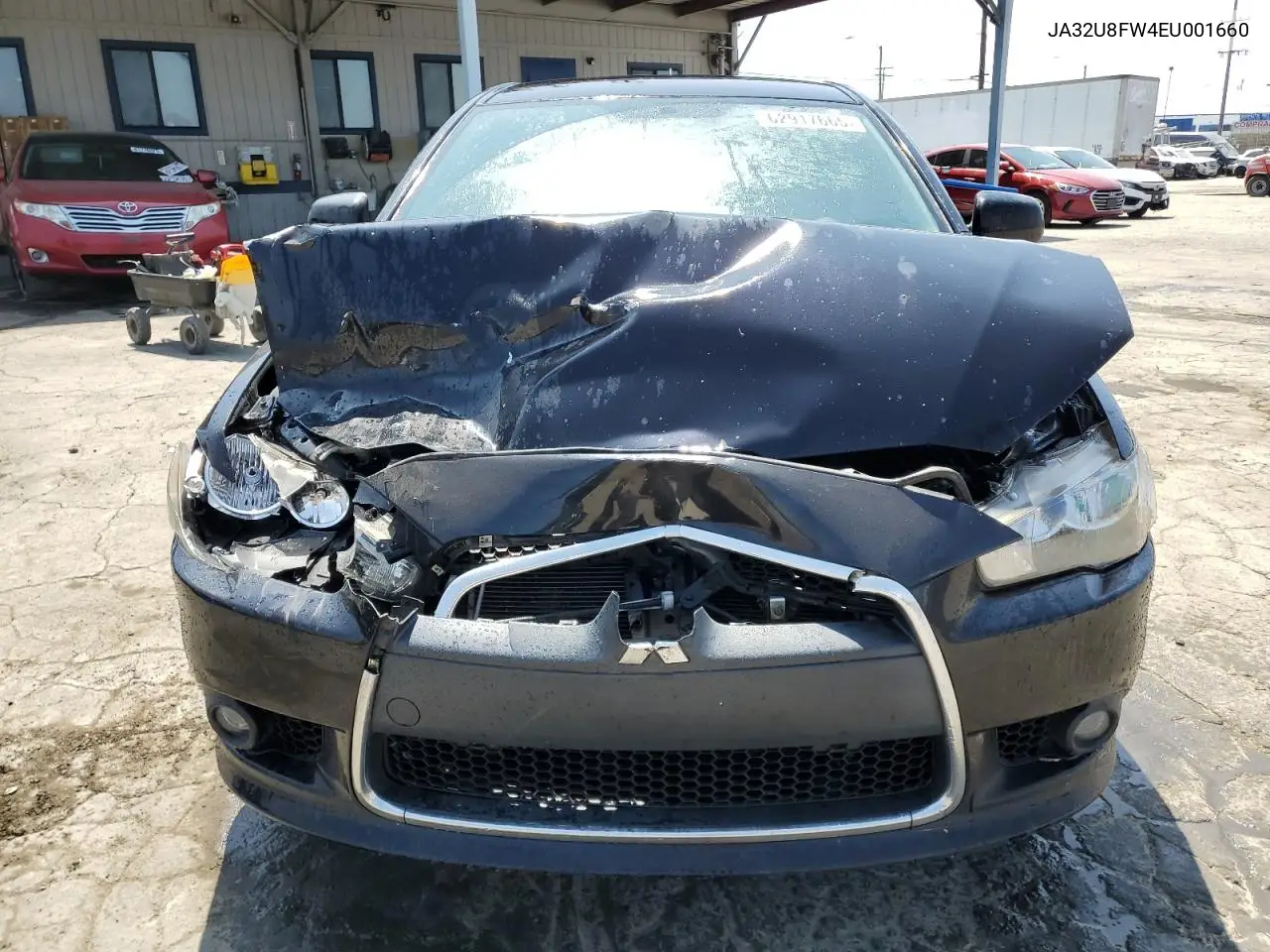 2014 Mitsubishi Lancer Gt VIN: JA32U8FW4EU001660 Lot: 62917665