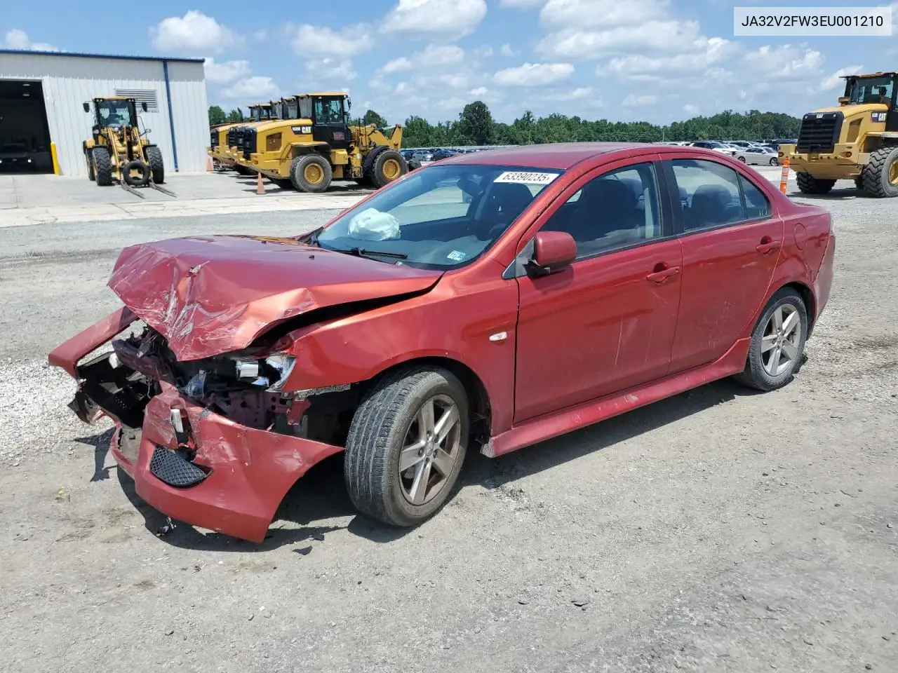 2014 Mitsubishi Lancer Se VIN: JA32V2FW3EU001210 Lot: 63390235