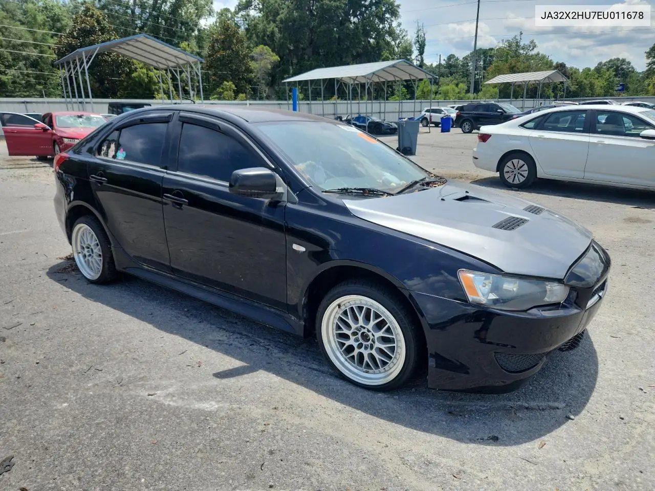 2014 Mitsubishi Lancer Es/Es Sport VIN: JA32X2HU7EU011678 Lot: 63856245