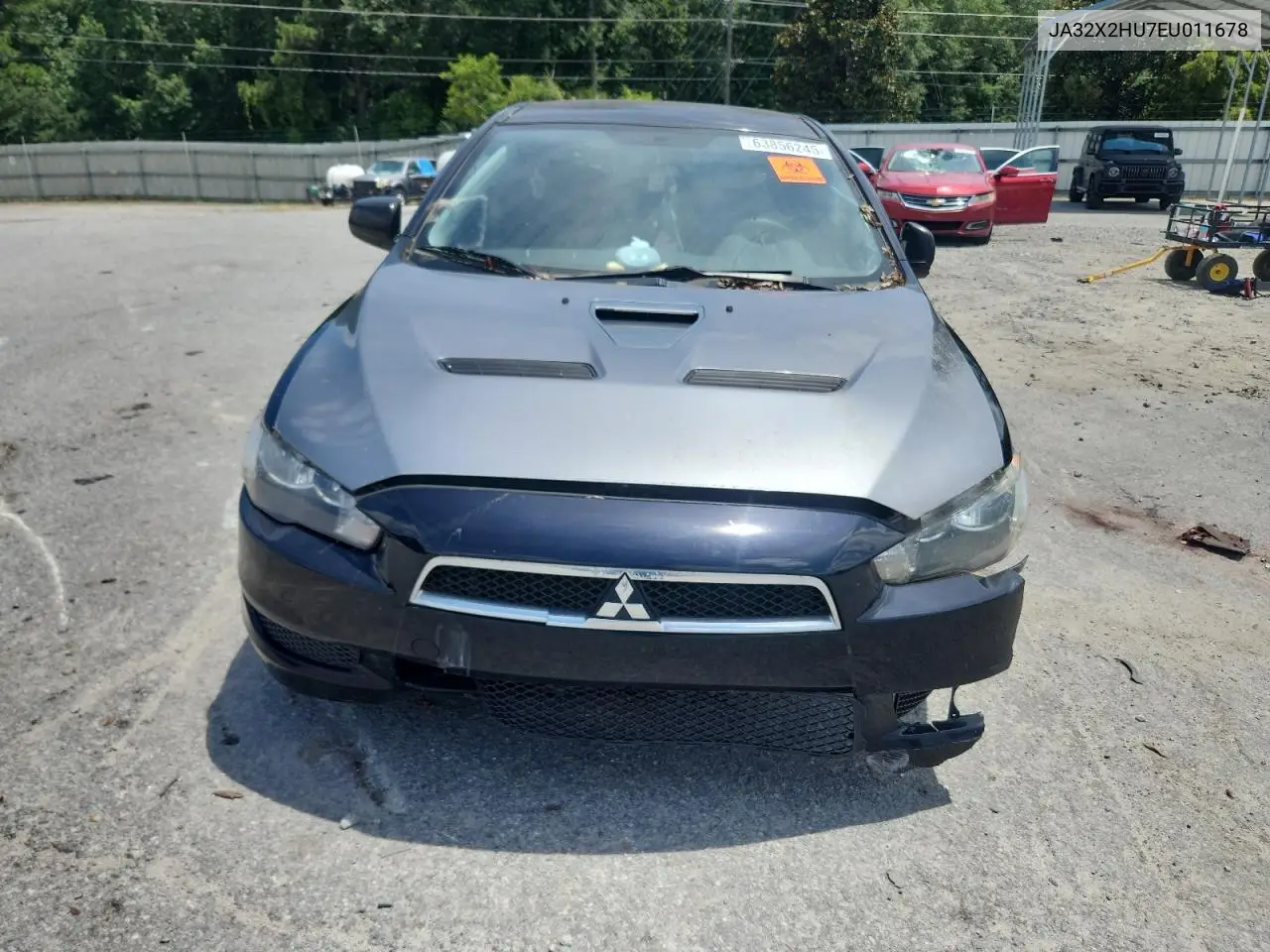 2014 Mitsubishi Lancer Es/Es Sport VIN: JA32X2HU7EU011678 Lot: 63856245