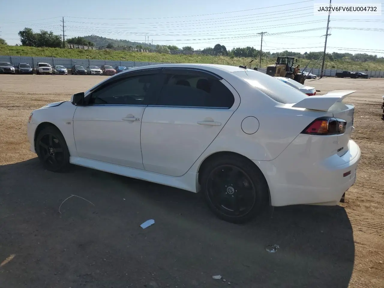 2014 Mitsubishi Lancer Ralliart VIN: JA32V6FV6EU004732 Lot: 64187325