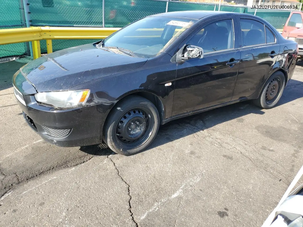 2014 Mitsubishi Lancer Es/Es Sport VIN: JA32U2FU2EU006934 Lot: 64693715