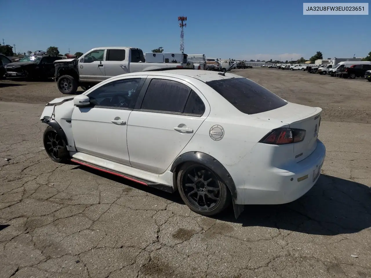 2014 Mitsubishi Lancer Gt VIN: JA32U8FW3EU023651 Lot: 65529995
