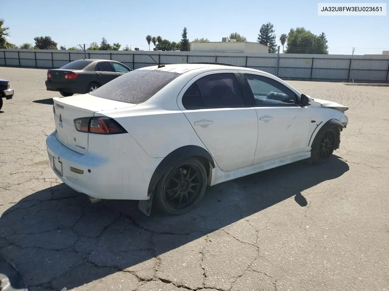 2014 Mitsubishi Lancer Gt VIN: JA32U8FW3EU023651 Lot: 65529995
