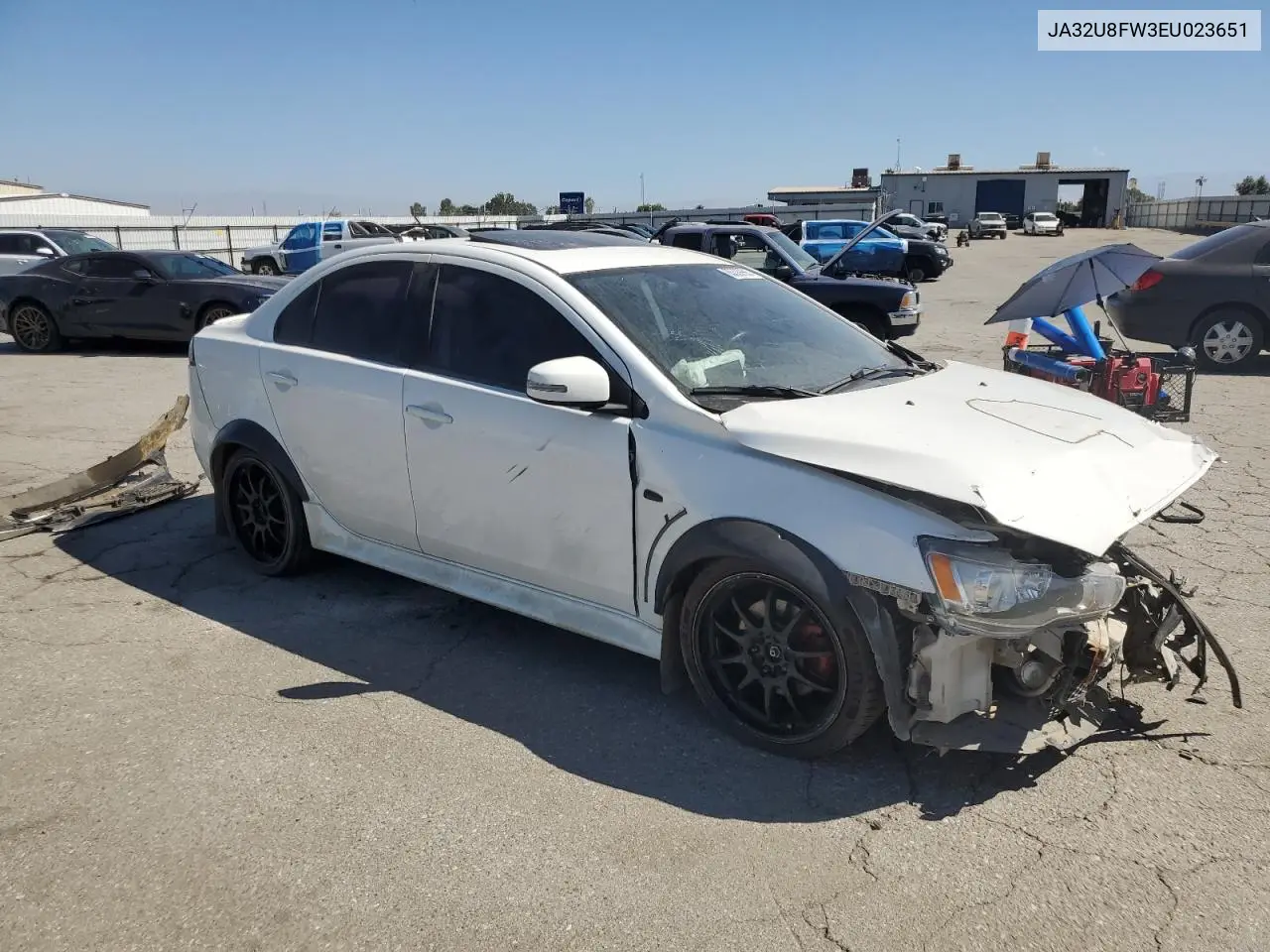 2014 Mitsubishi Lancer Gt VIN: JA32U8FW3EU023651 Lot: 65529995