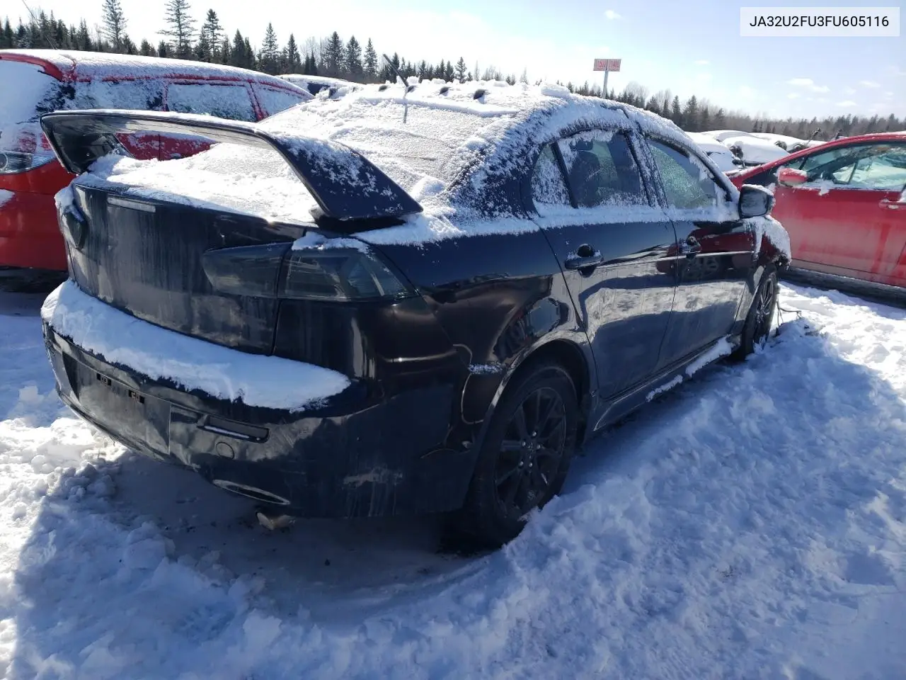 2015 Mitsubishi Lancer Es VIN: JA32U2FU3FU605116 Lot: 45543385