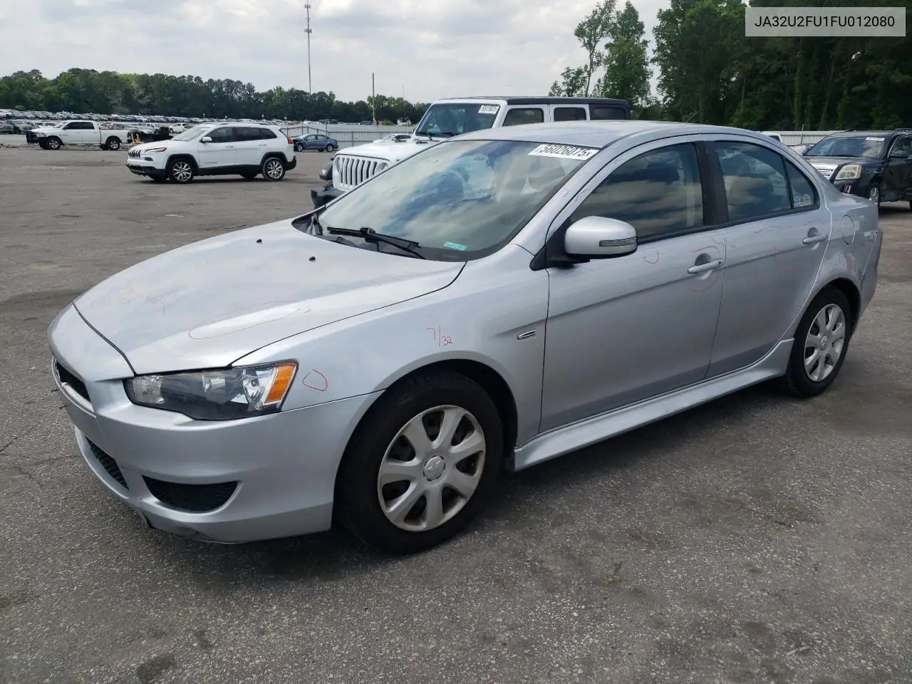 2015 Mitsubishi Lancer Es VIN: JA32U2FU1FU012080 Lot: 56026075