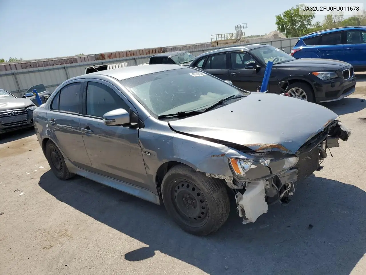 2015 Mitsubishi Lancer Es VIN: JA32U2FU0FU011678 Lot: 56335635