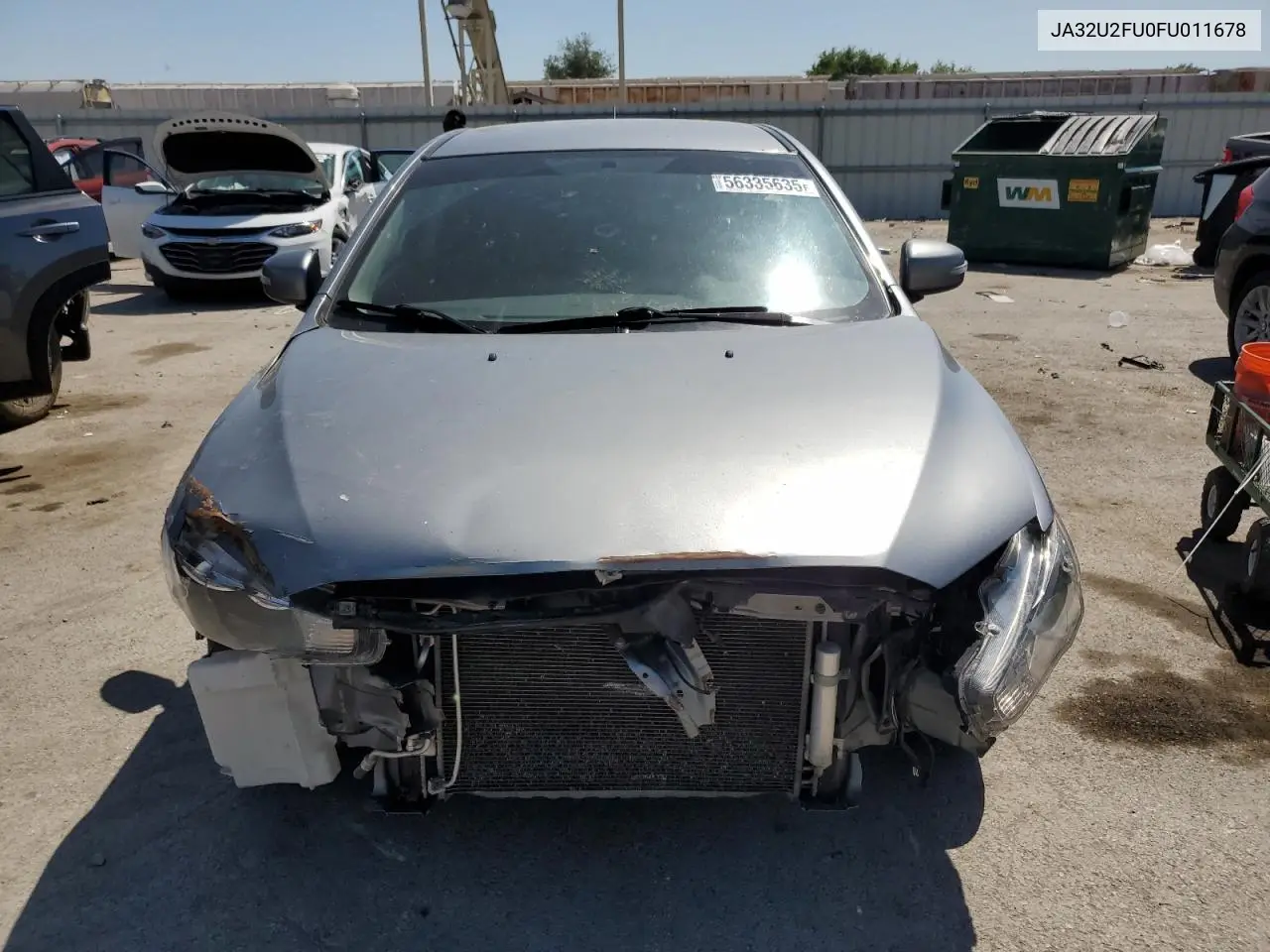 2015 Mitsubishi Lancer Es VIN: JA32U2FU0FU011678 Lot: 56335635