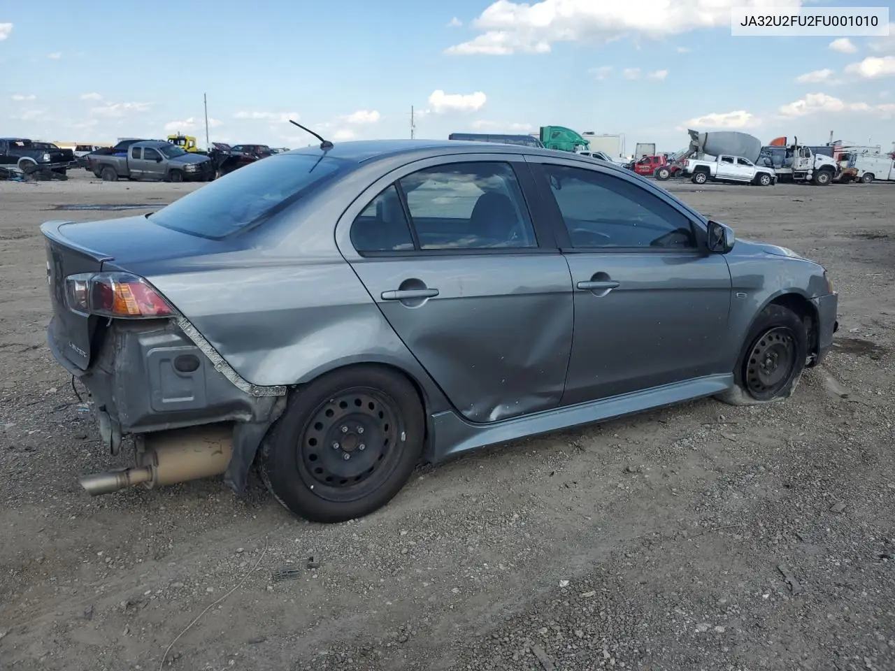 2015 Mitsubishi Lancer Es VIN: JA32U2FU2FU001010 Lot: 56708505