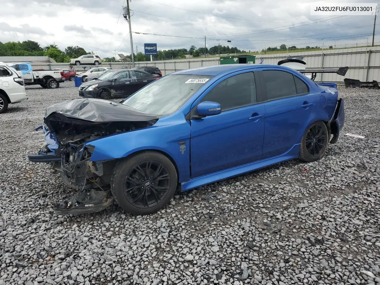 2015 Mitsubishi Lancer Es VIN: JA32U2FU6FU013001 Lot: 56875655