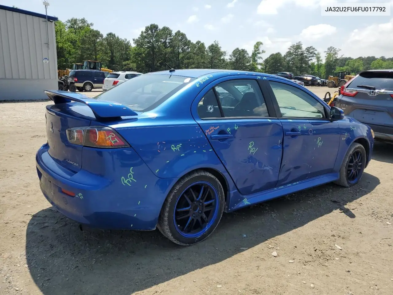2015 Mitsubishi Lancer Es VIN: JA32U2FU6FU017792 Lot: 56906675