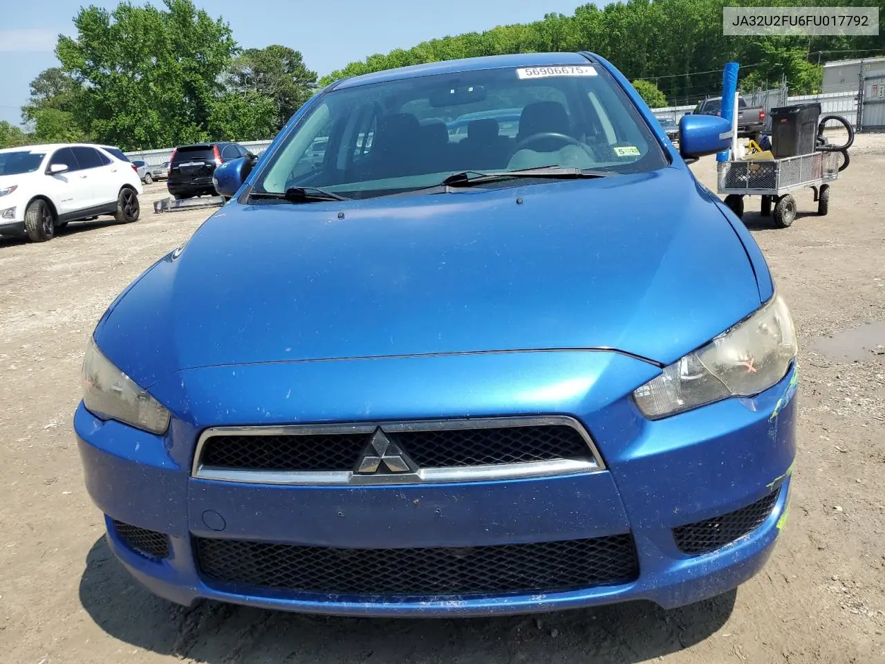 2015 Mitsubishi Lancer Es VIN: JA32U2FU6FU017792 Lot: 56906675