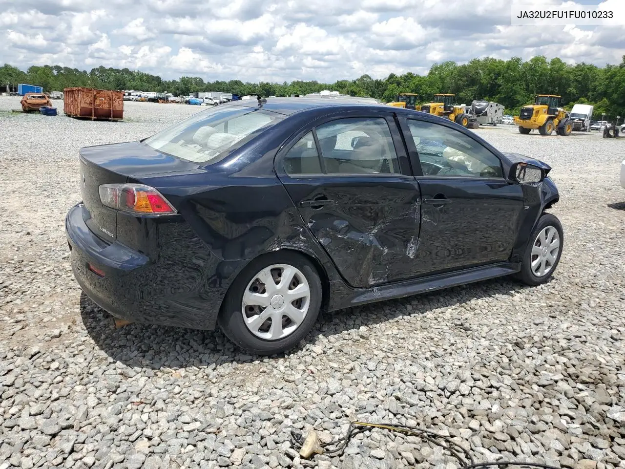 2015 Mitsubishi Lancer Es VIN: JA32U2FU1FU010233 Lot: 58704055