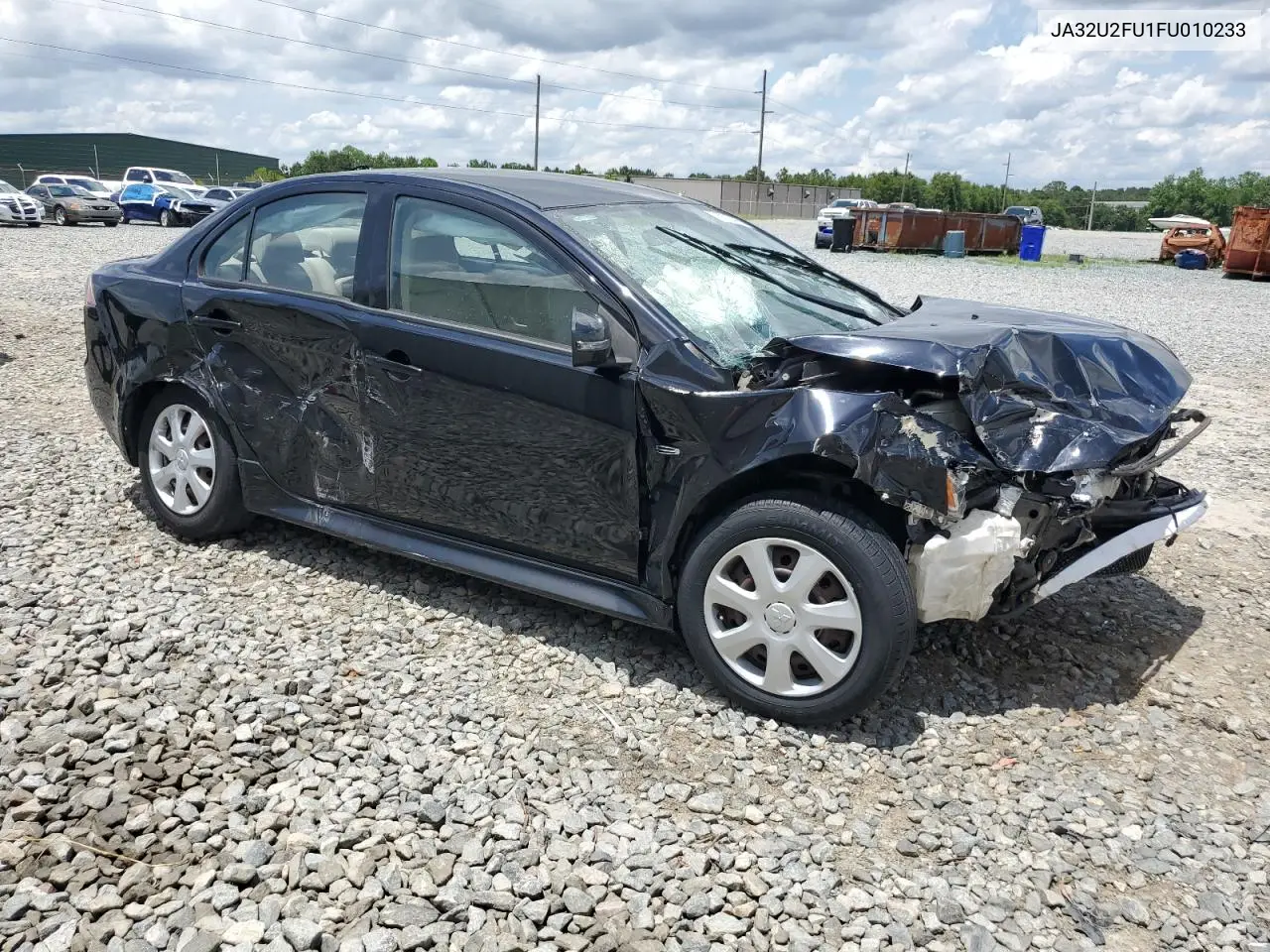 2015 Mitsubishi Lancer Es VIN: JA32U2FU1FU010233 Lot: 58704055
