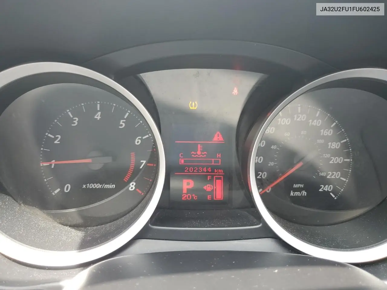 2015 Mitsubishi Lancer Es VIN: JA32U2FU1FU602425 Lot: 61501335