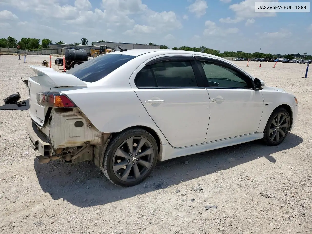 2015 Mitsubishi Lancer Ralliart VIN: JA32V6FV6FU011388 Lot: 61763755